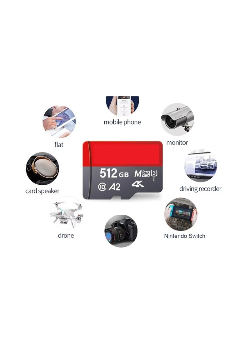 MicroSD Micro-SDXC card 512GB High Speed - Image 2